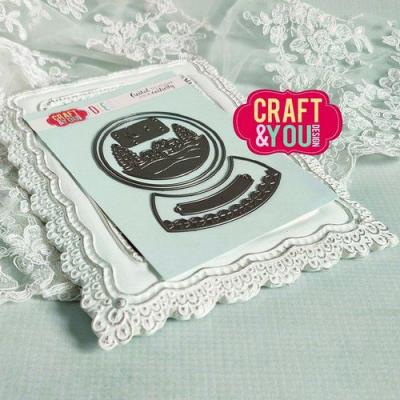 Craft & You Design Cutting Dies - Schneekugel